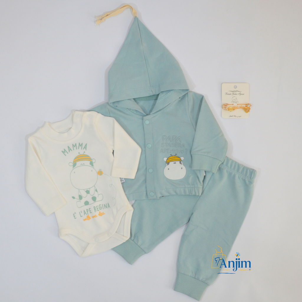Ensemble bébé raffiné au design moderne