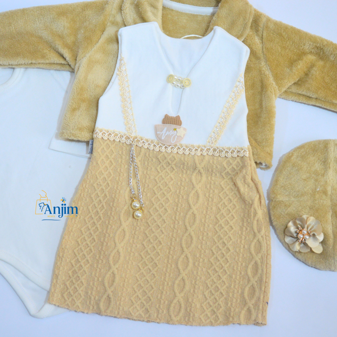 Robe de l’Aïd Élégante pour Bébé