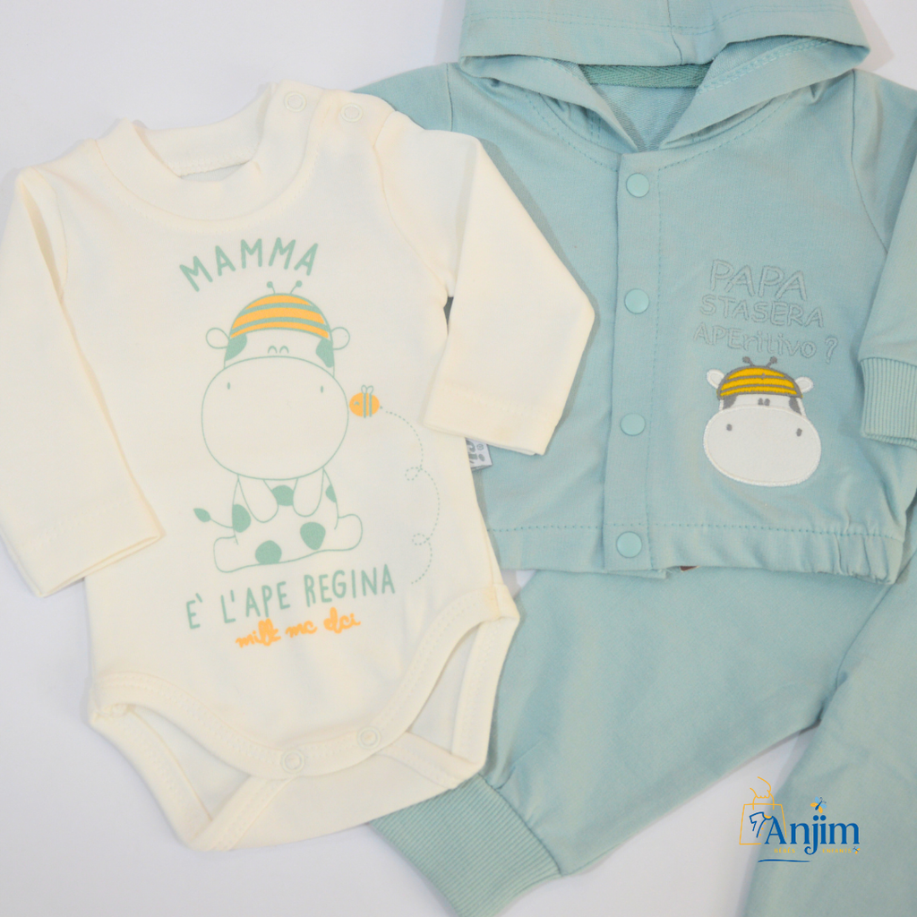 Ensemble bébé raffiné au design moderne