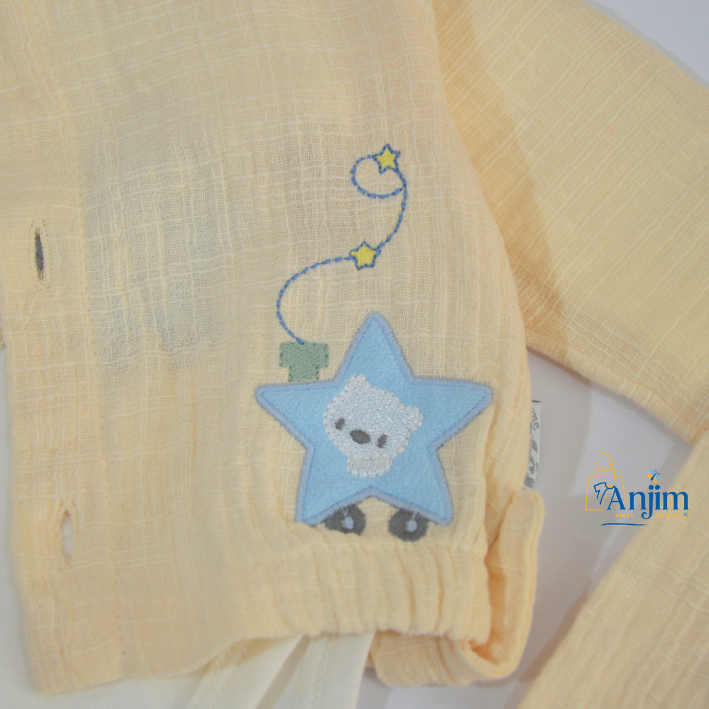 Ensemble bébé de luxe – Broderie raffinée