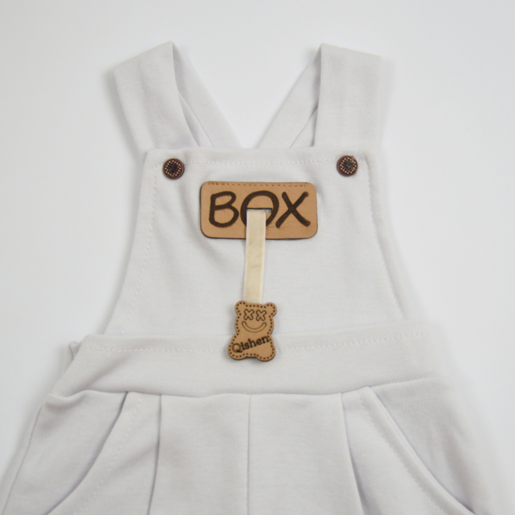 Salopette Bébé Élégante avec Body à Col